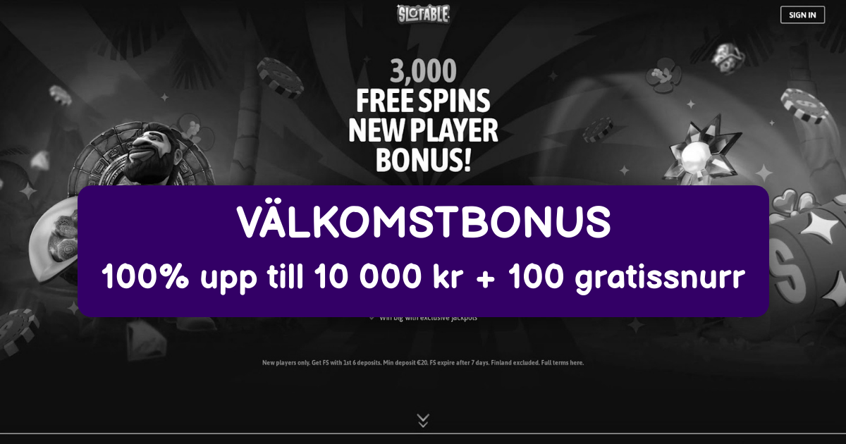Slotable Casino Sverige